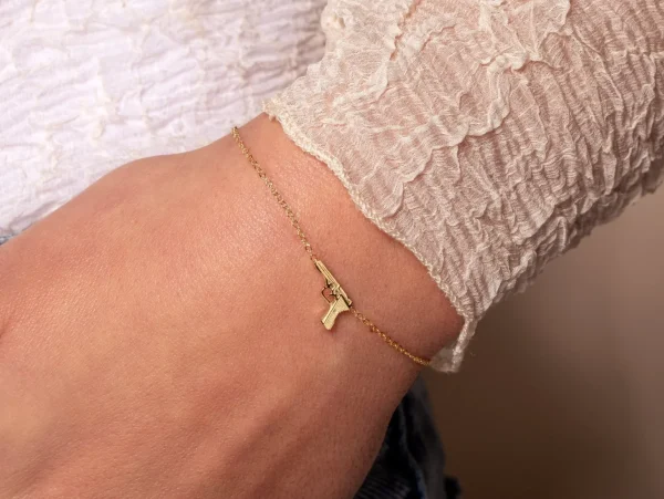 Armband bedeltje goud