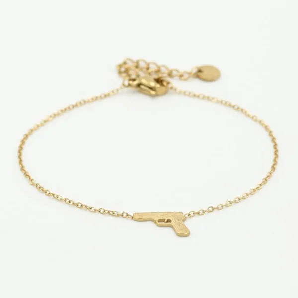 Armband bedeltje goud