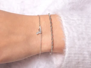 Armband bedeltje zilver