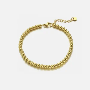 Armband bollen goud