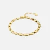 Armband classic schakel goud