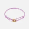 Armband connected lila/goud