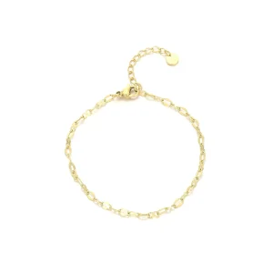 Armband xo bolletjes goud