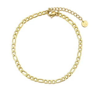 Basic armband 3mm goud