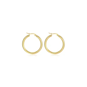 Basic hoops 2cm goud