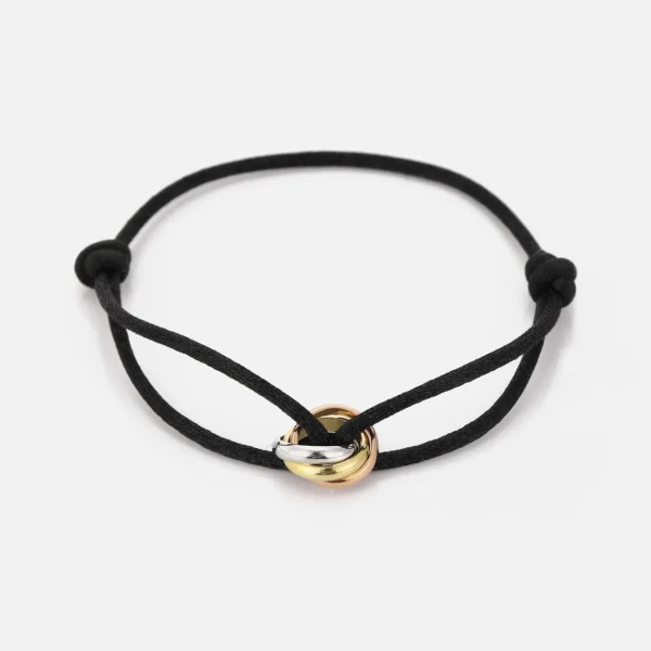 Connected armband trinity goud