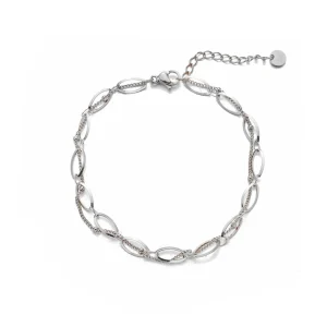 DYO Armband tweelaags zilver