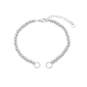 DYO Premium bolletjes armband zilver