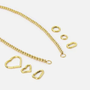 DYO premium bolletjes ketting goud
