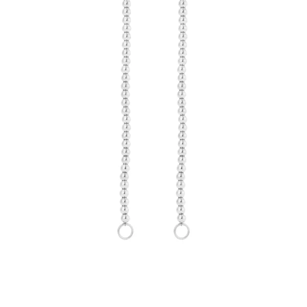 DYO premium bolletjes ketting zilver