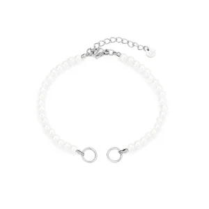 DYO Premium parel armband zilver