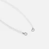 DYO premium parel ketting zilver