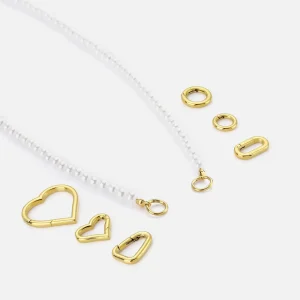 DYO premium parel ketting goud