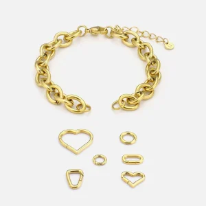 DYO Premium robuust armband goud