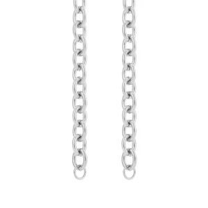 DYO premium robuust ketting zilver