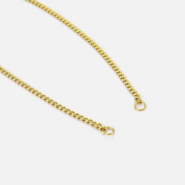 DYO premium schakelketting 3mm goud