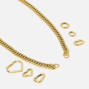 DYO premium schakelketting 5mm goud