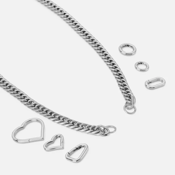 DYO premium schakelketting 5mm zilver