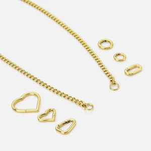 DYO premium schakelketting 3mm goud