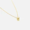 Ketting diamantje goud