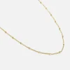 Ketting fancy bolletjes goud