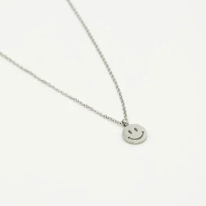 Ketting happy zilver