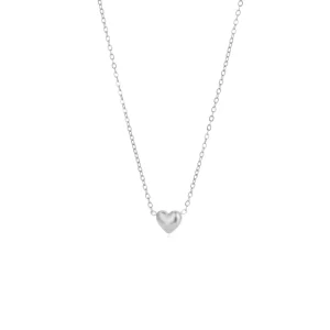 Ketting kleine hart zilver