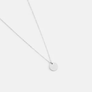 Ketting muntje zilver