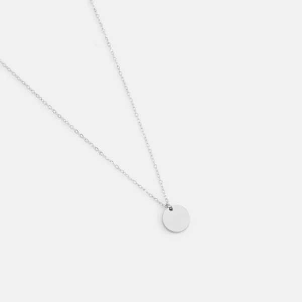 Ketting muntje zilver