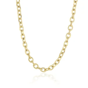Ketting schakel lux goud