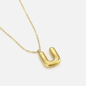 Letterketting goud Lux