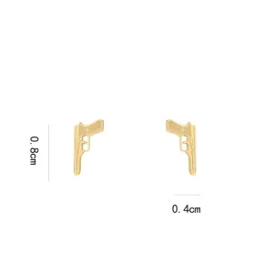 Oorstekers bedeltje goud