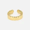 Ring croissant goud