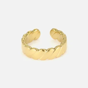 Ring croissant goud