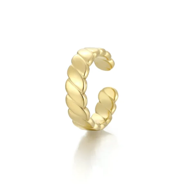 Ring croissant goud