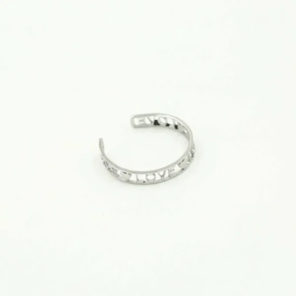 Ring love zilver