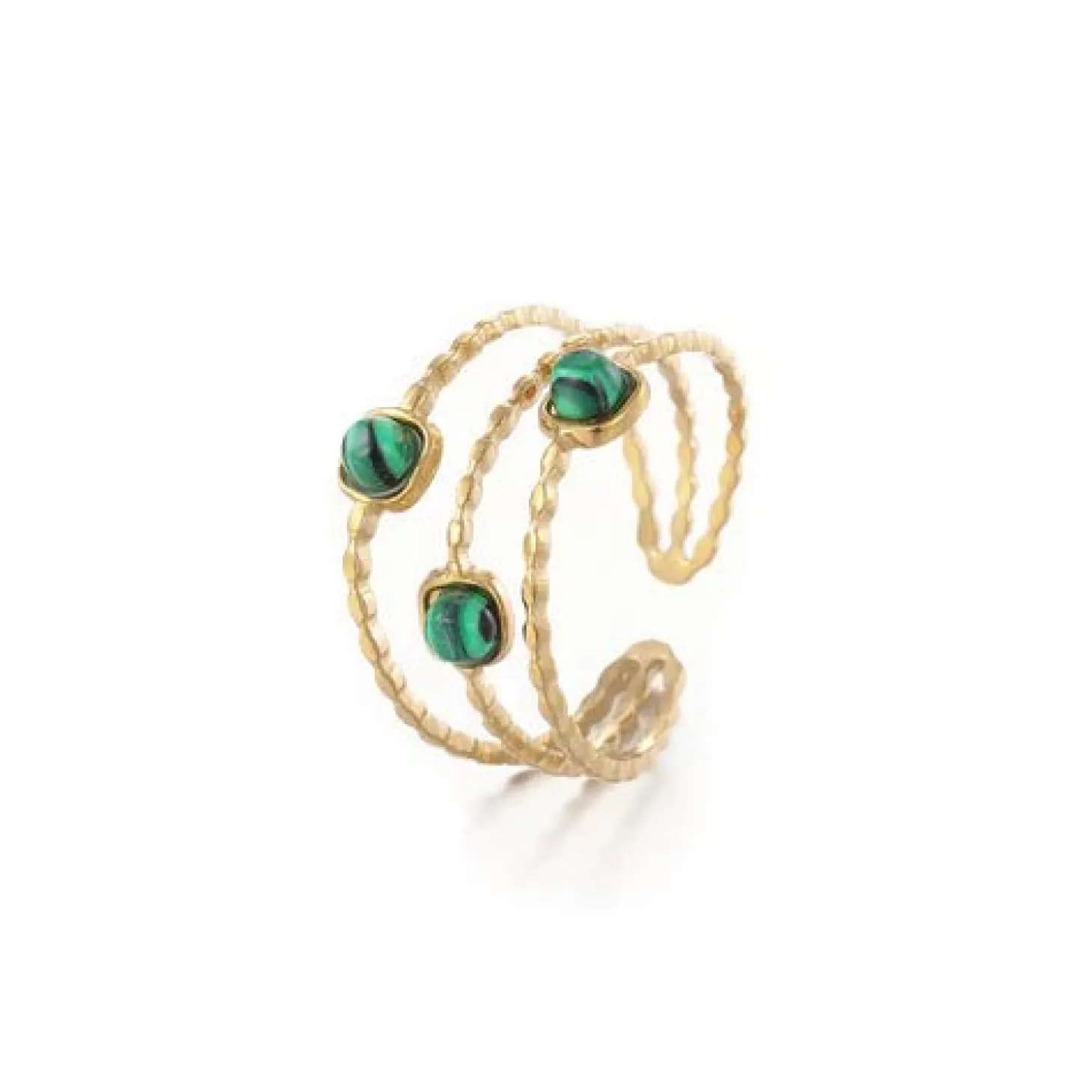 ring_three_gems_green_gou_1.webp Ring three gems green goud