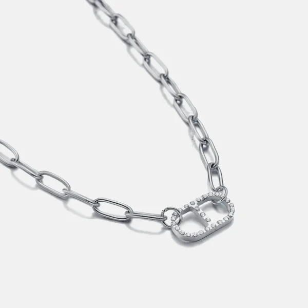 Schakelketting goodlife bling zilver