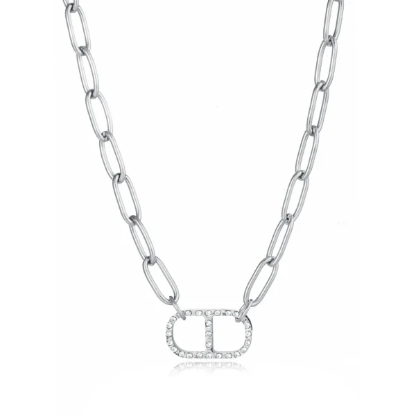 Schakelketting goodlife bling zilver