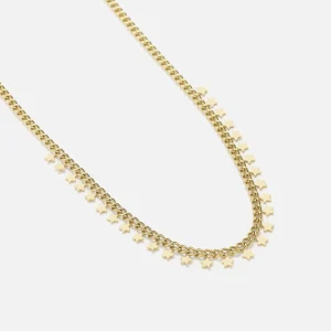 Sterretjes ketting goud