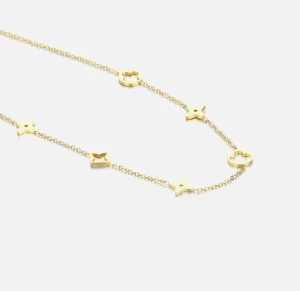 Symbolen ketting goud