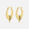 Zen Bali hoops goud